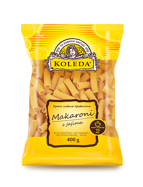 Makaroni-KOLEDA Makaroni s jajima KOLEDA