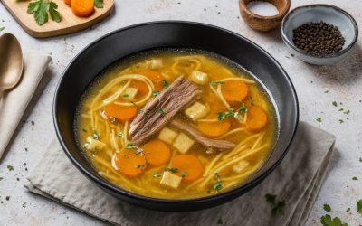 Goveđa juha s Koleda jušnim rezancima