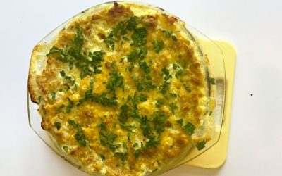 Zapečena tarana s jajima i vrhnjem